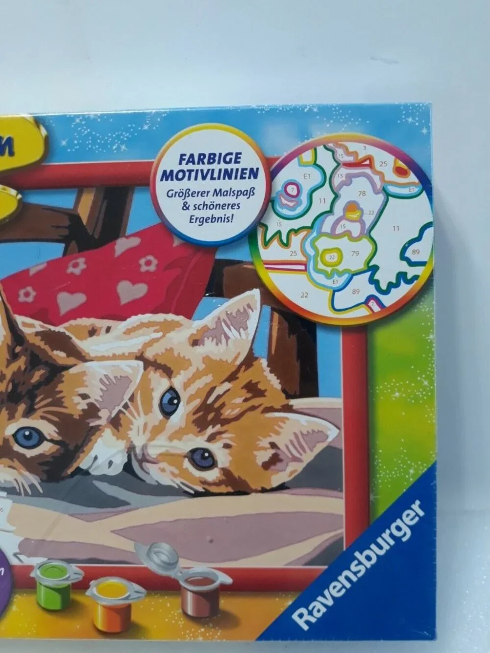 Ravensburger Malen Nach Zahlen Kätzchen Paint by number Kittens